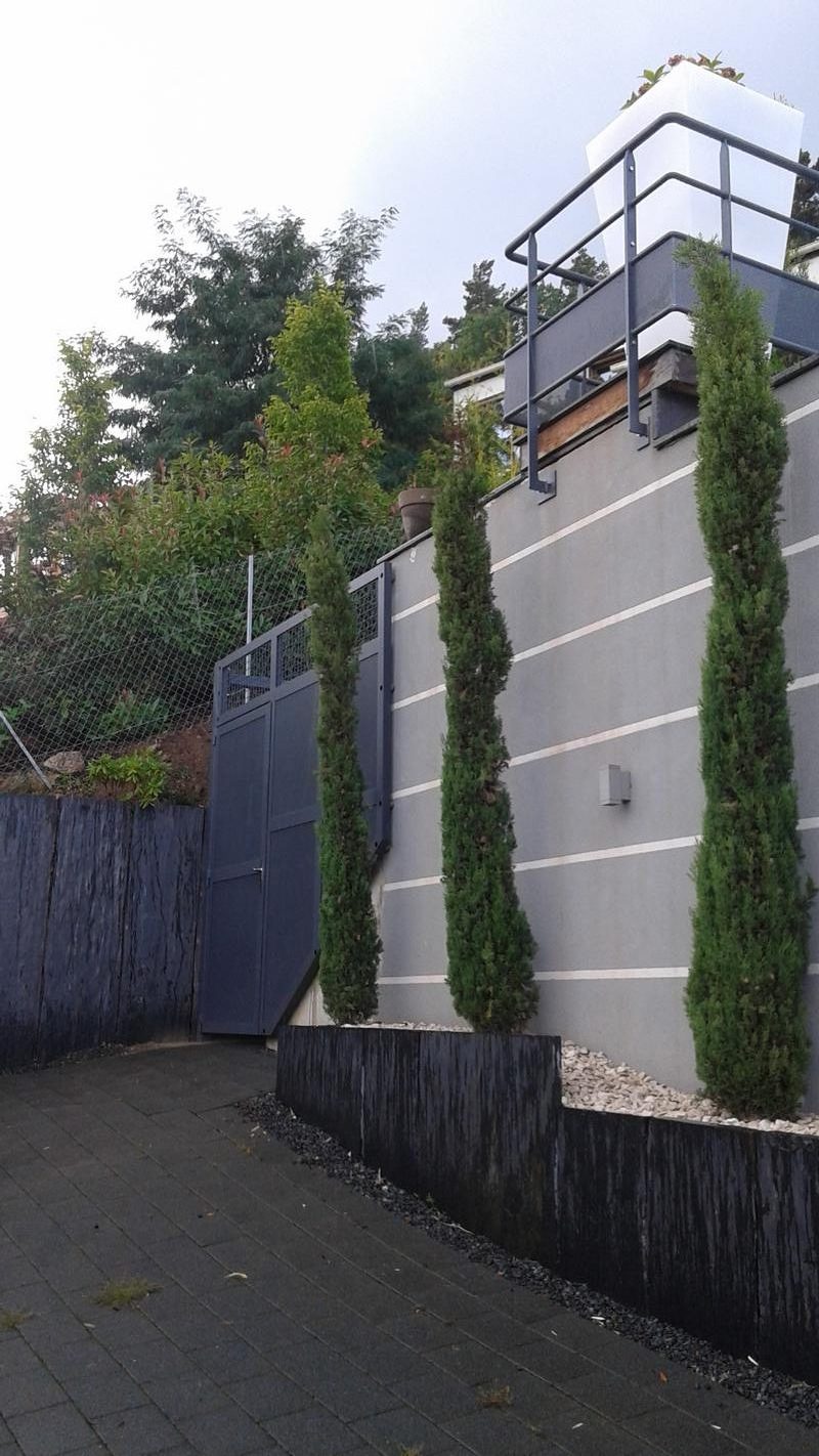 Fabrication de garde corps terrasse en Alsace - Métallerie Design